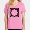 Ladies Core Cotton V Neck Tee Thumbnail