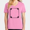 Ladies Core Cotton V Neck Tee Thumbnail