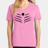 Ladies Core Cotton V Neck Tee Thumbnail