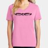 Ladies Core Cotton V Neck Tee Thumbnail