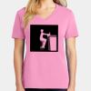 Ladies Core Cotton V Neck Tee Thumbnail