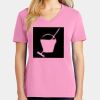 Ladies Core Cotton V Neck Tee Thumbnail