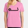 Ladies Core Cotton V Neck Tee Thumbnail