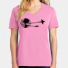 Ladies Core Cotton V Neck Tee Thumbnail