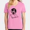 Ladies Core Cotton V Neck Tee Thumbnail