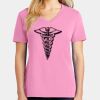 Ladies Core Cotton V Neck Tee Thumbnail