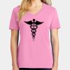 Ladies Core Cotton V Neck Tee Thumbnail