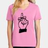 Ladies Core Cotton V Neck Tee Thumbnail