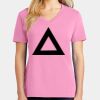 Ladies Core Cotton V Neck Tee Thumbnail