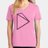 Ladies Core Cotton V Neck Tee Thumbnail