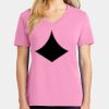 Ladies Core Cotton V Neck Tee Thumbnail