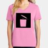 Ladies Core Cotton V Neck Tee Thumbnail