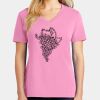 Ladies Core Cotton V Neck Tee Thumbnail