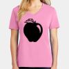 Ladies Core Cotton V Neck Tee Thumbnail