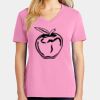 Ladies Core Cotton V Neck Tee Thumbnail