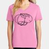 Ladies Core Cotton V Neck Tee Thumbnail