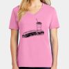 Ladies Core Cotton V Neck Tee Thumbnail