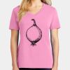 Ladies Core Cotton V Neck Tee Thumbnail