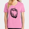 Ladies Core Cotton V Neck Tee Thumbnail