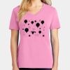 Ladies Core Cotton V Neck Tee Thumbnail