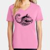 Ladies Core Cotton V Neck Tee Thumbnail