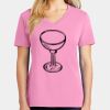 Ladies Core Cotton V Neck Tee Thumbnail