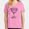 Ladies Core Cotton V Neck Tee Thumbnail