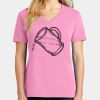 Ladies Core Cotton V Neck Tee Thumbnail