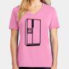 Ladies Core Cotton V Neck Tee Thumbnail