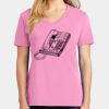 Ladies Core Cotton V Neck Tee Thumbnail