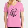 Ladies Core Cotton V Neck Tee Thumbnail