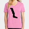 Ladies Core Cotton V Neck Tee Thumbnail