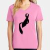 Ladies Core Cotton V Neck Tee Thumbnail