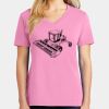 Ladies Core Cotton V Neck Tee Thumbnail