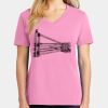 Ladies Core Cotton V Neck Tee Thumbnail