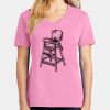 Ladies Core Cotton V Neck Tee Thumbnail