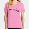 Ladies Core Cotton V Neck Tee Thumbnail