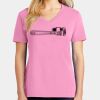 Ladies Core Cotton V Neck Tee Thumbnail