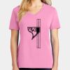 Ladies Core Cotton V Neck Tee Thumbnail