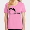 Ladies Core Cotton V Neck Tee Thumbnail