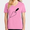 Ladies Core Cotton V Neck Tee Thumbnail