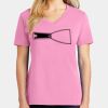 Ladies Core Cotton V Neck Tee Thumbnail