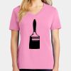 Ladies Core Cotton V Neck Tee Thumbnail