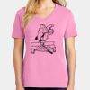 Ladies Core Cotton V Neck Tee Thumbnail