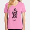 Ladies Core Cotton V Neck Tee Thumbnail