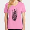 Ladies Core Cotton V Neck Tee Thumbnail