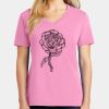 Ladies Core Cotton V Neck Tee Thumbnail