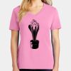 Ladies Core Cotton V Neck Tee Thumbnail