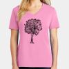 Ladies Core Cotton V Neck Tee Thumbnail