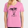 Ladies Core Cotton V Neck Tee Thumbnail